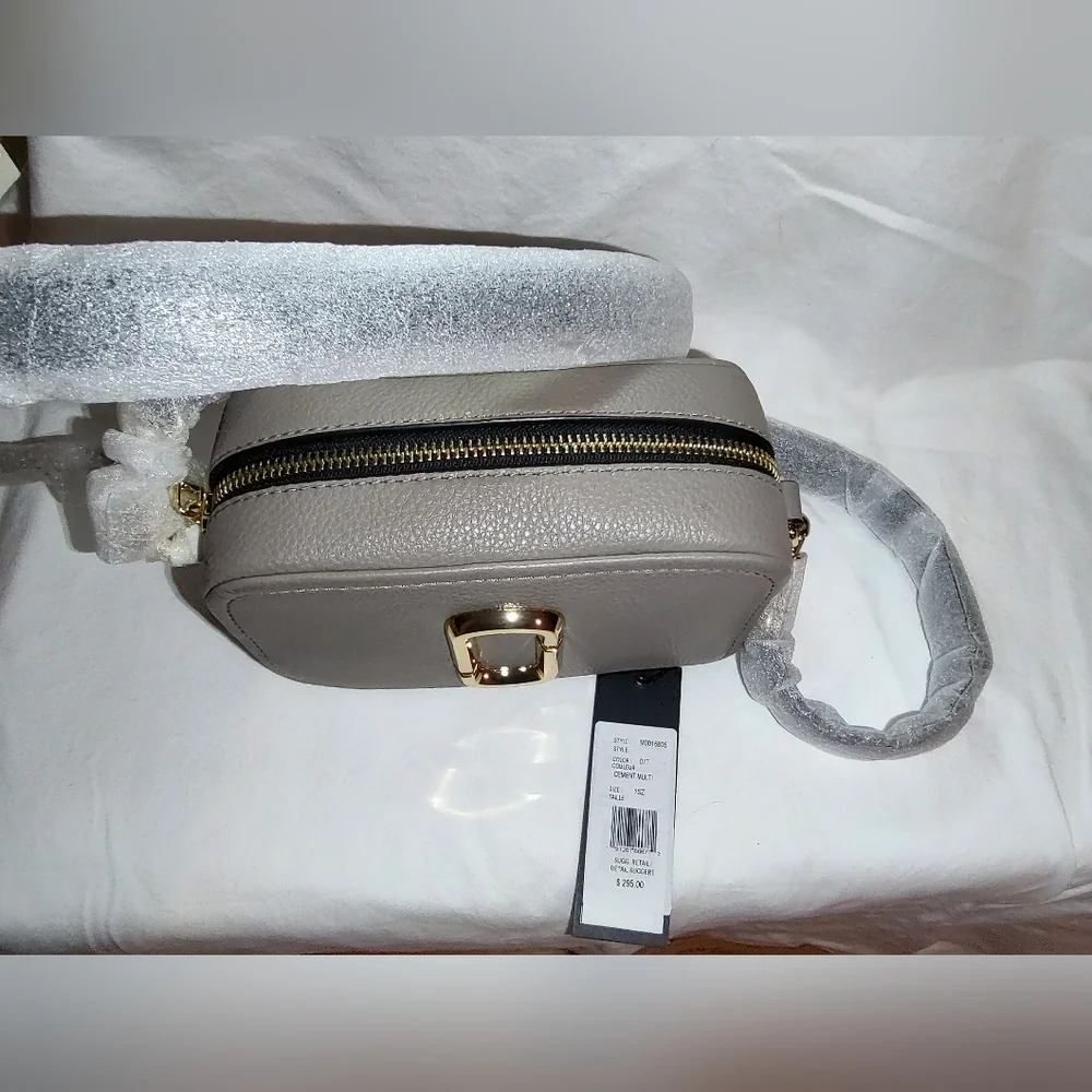 NWT Marc Jacobs THE SOFTSHOT 17 Camera Shoulder Bag Cement Multi - Picture 9 of 12